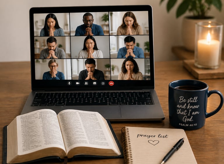 Virtual prayer meeting