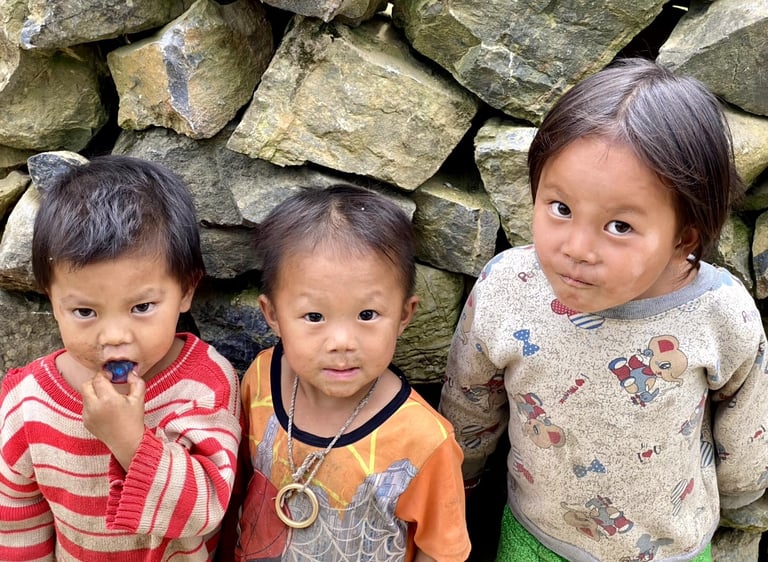 North Vietnam children
