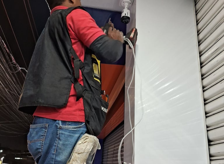 instalação de cameras em zona leste são paulo