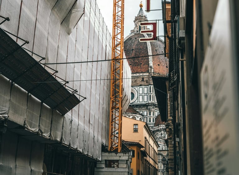 Planung, Entwicklung, Bau – Firenze