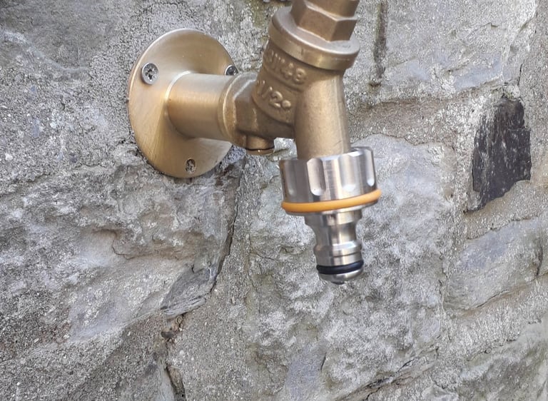 Outside tap installation in South Molton