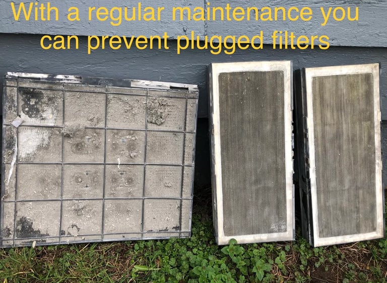 Clogged Air vents-Late maintenance