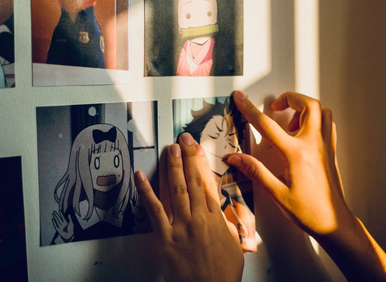 Dessin et peinture manga adolescent