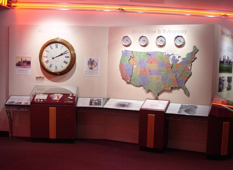 Ogden Union Station—"Time" Exhibit