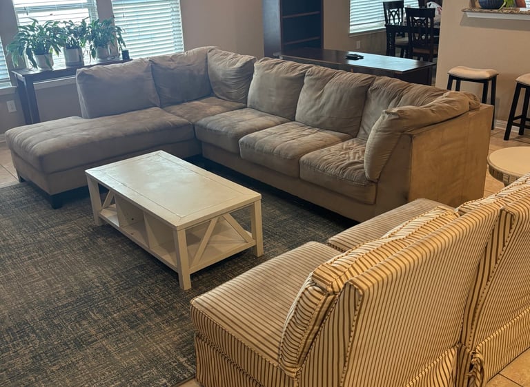 Old Furniture before Junk Removal in Stone Oak