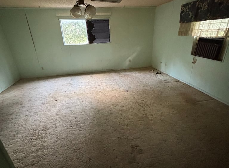 House After Eviction Cleanout in San Antonio