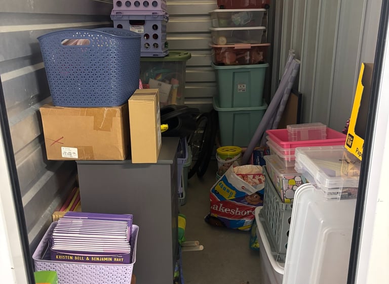 Storage Unit Full Of Junk