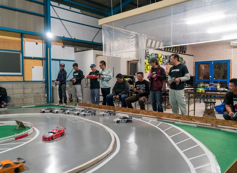 zerofeel remote control car drifting in japan at rc iroha