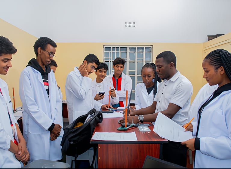 Springfields Secondary School- Students Learning