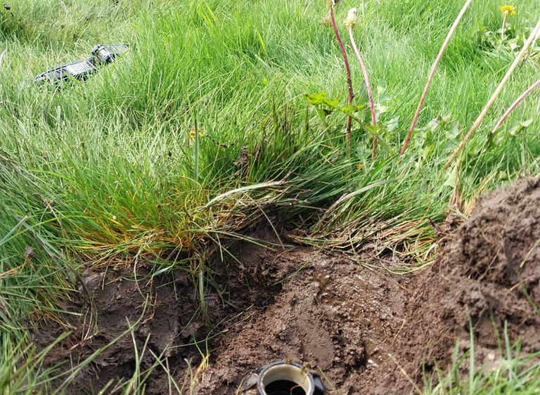 Repairing irrigation sprinkler head