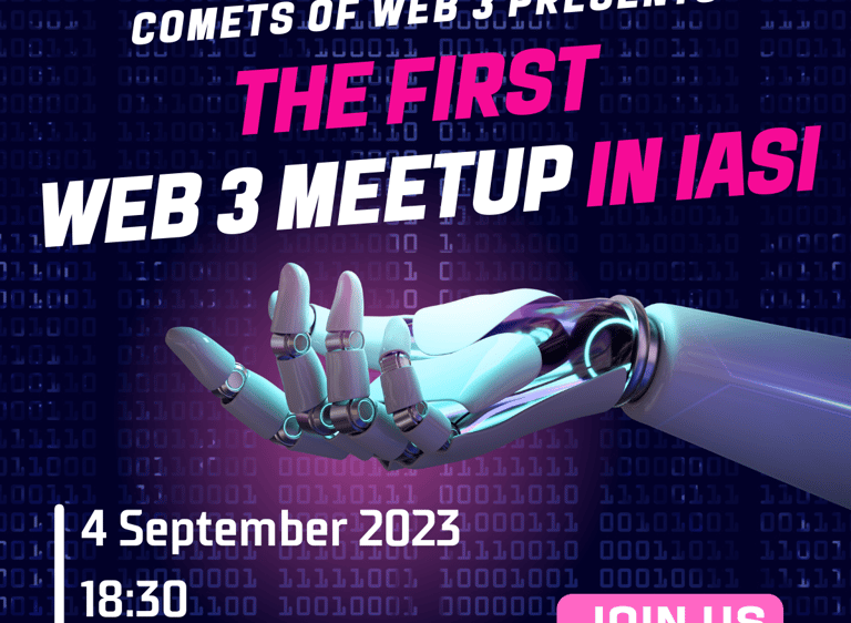 first meetup in Iasi announcement