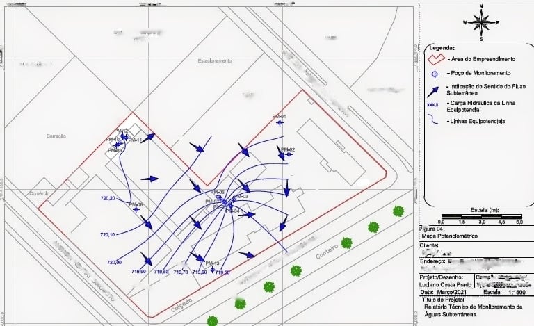 Mapa Potenciométrico