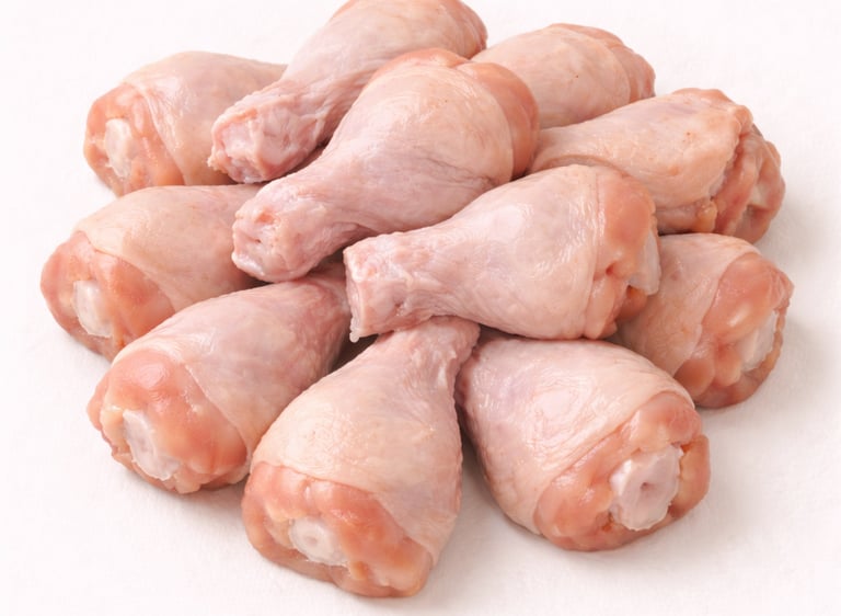 Chicken drumettes BBQ cut halal certified