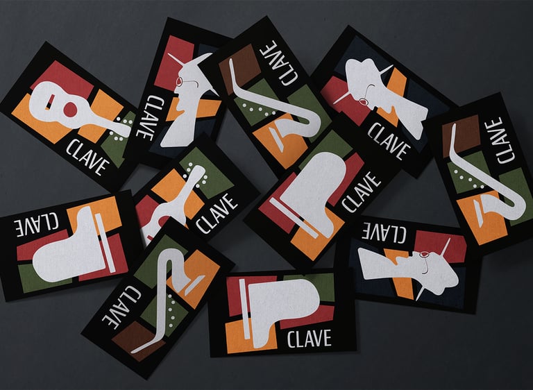 clave cafés @nemachadodesign identidade visual cafeteria