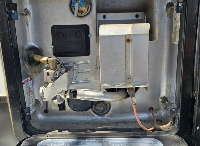 Water heater for RV