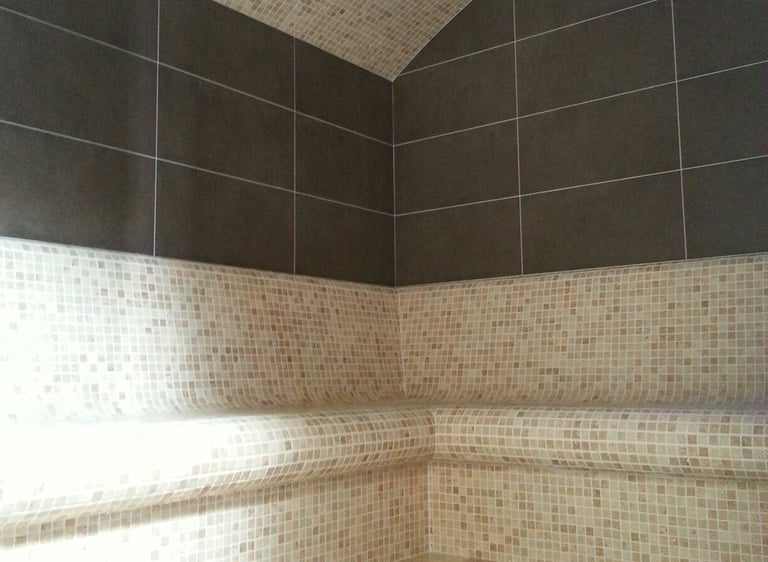 hammam sur mesure avec plafond vouté
