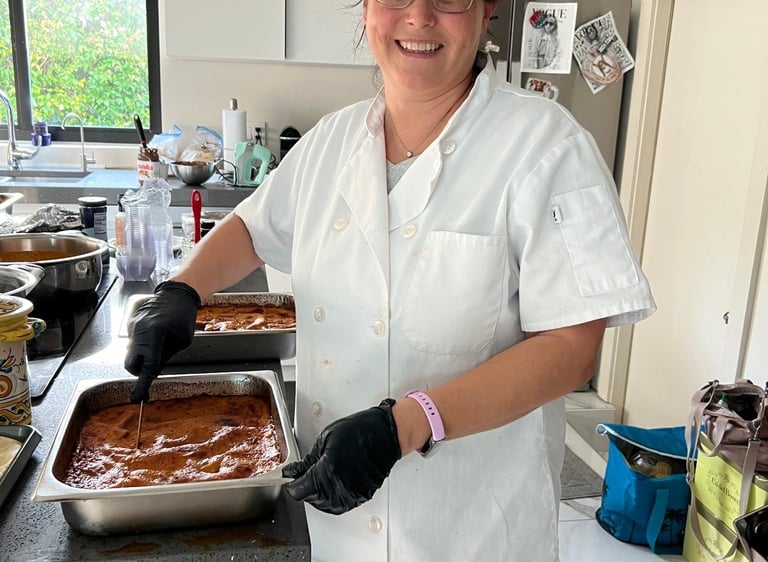 Our chef at work in South Beach Miami