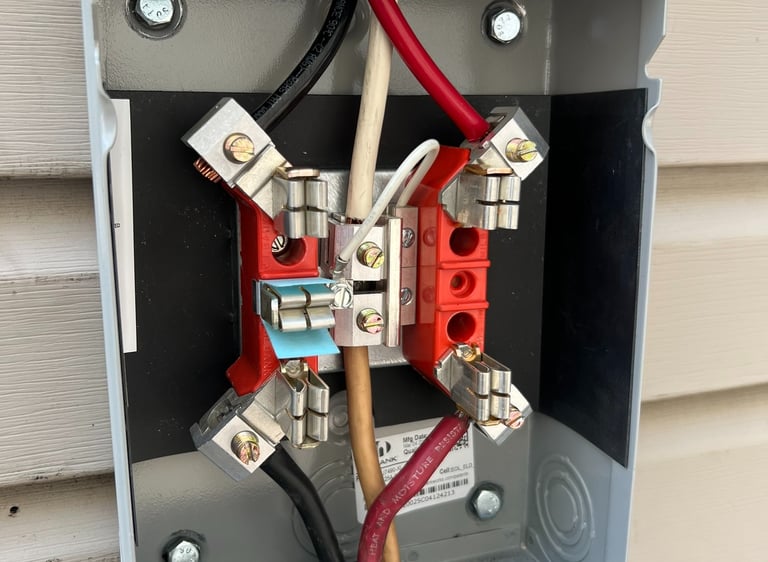 Electrical disconnect wiring installation in Reading PA by Brito Electrical