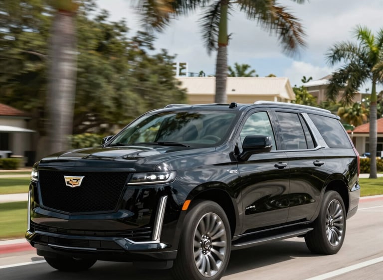 A companion assisting a senior into a car for a doctor’s appointment on a sunny day.