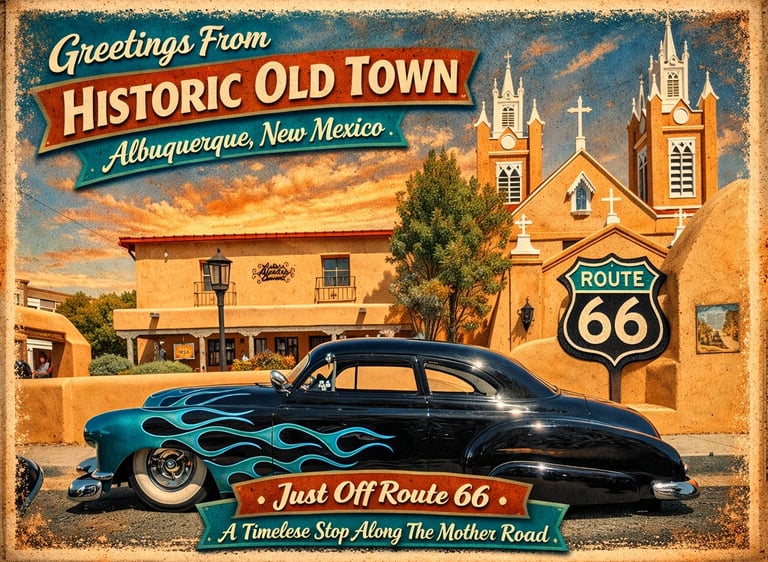 old town albuquerque hot rod