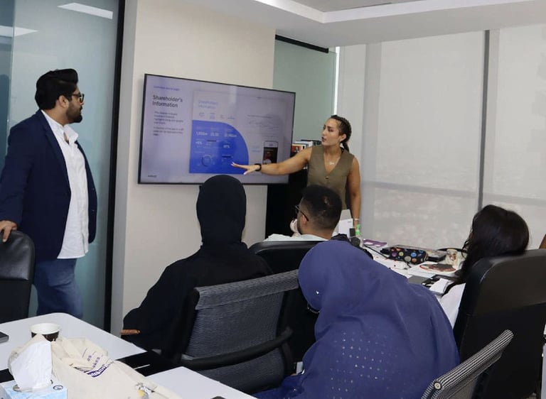 Judy explains her design approach