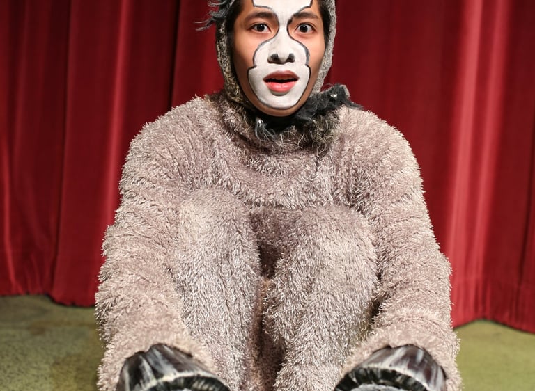 Iverson Rupido as Donkey in Shrek The Musical