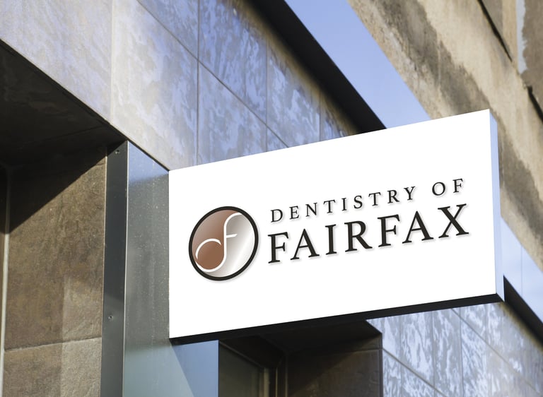 Dentistry of Fairfax Signage