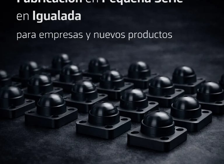 piezas fabricadas en serie