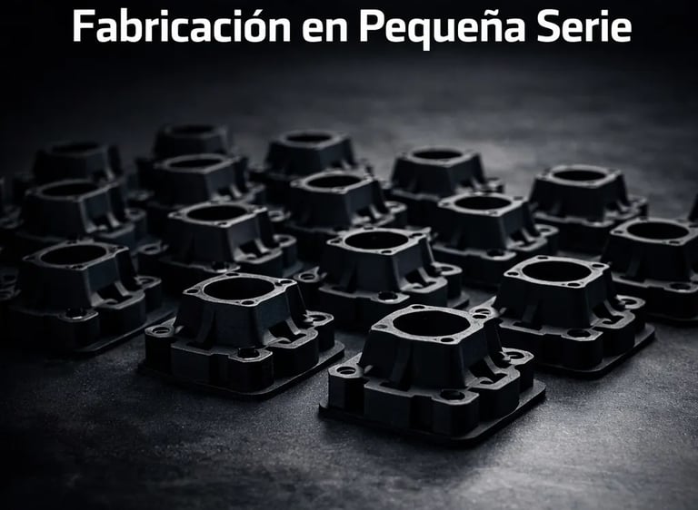 piezas fabricadas en serie