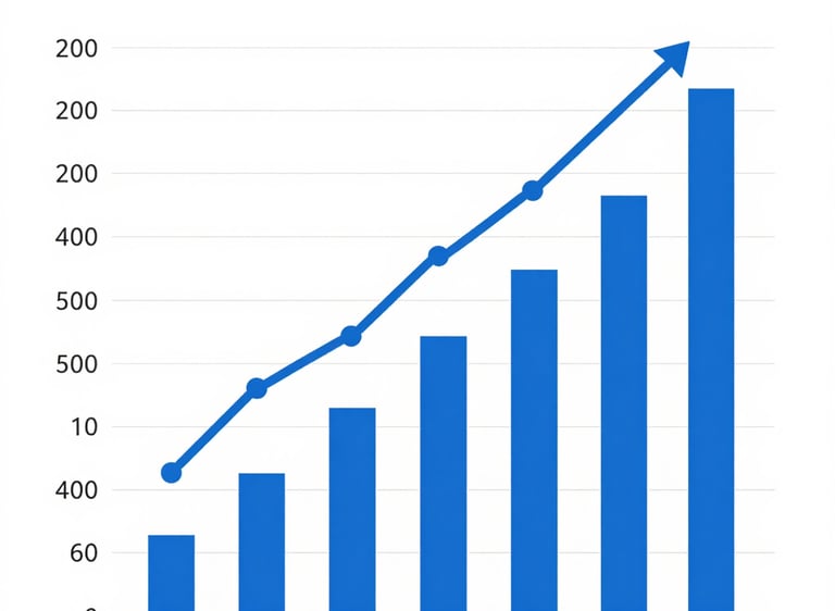 Business team collaborating around a laptop displaying workflow automation software.
