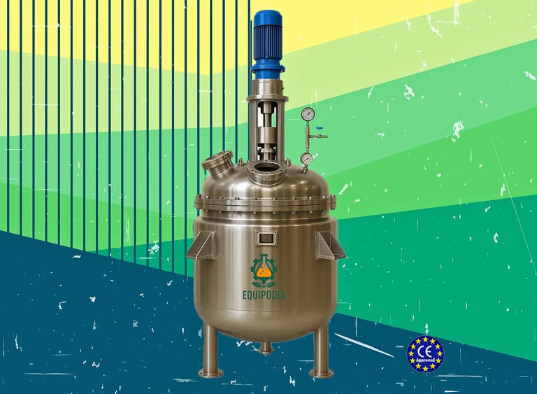 Stainless-steel reactor open-top | Equipodia