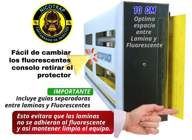 Insecto Capturador con guía 