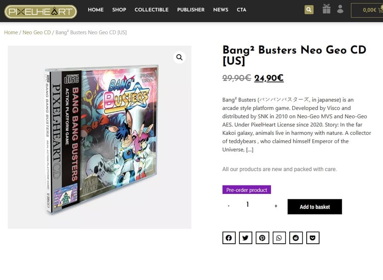 PixelHeart Bang Bang Busters