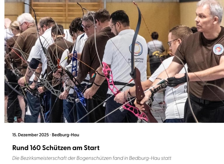 Bezirksmeisterschaft in der Dietmar Müller Halle in Bedburg-Hau
