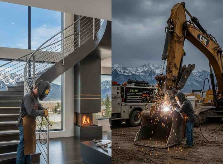 Helena Welders Home Interior Custom Metal Design