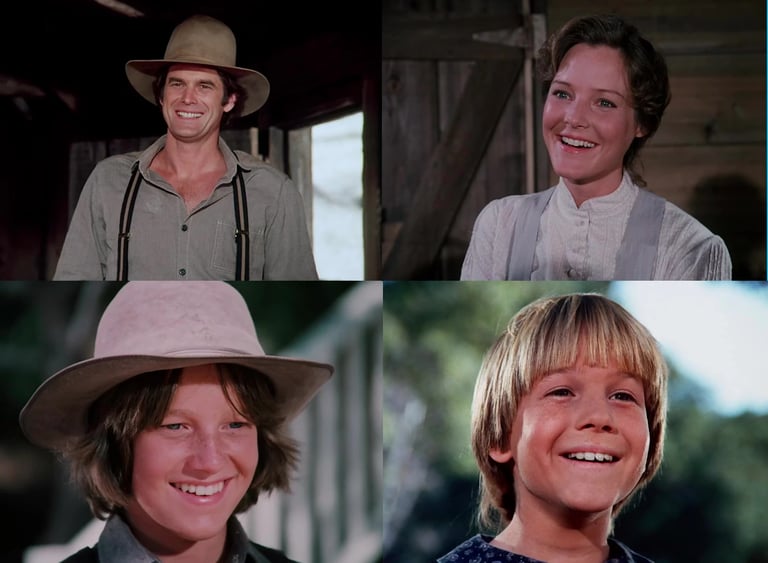 The Carter Family on Little House on the Prairie