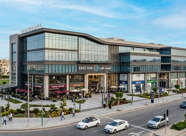 مشروع إيست هب مول التجمع الخامس