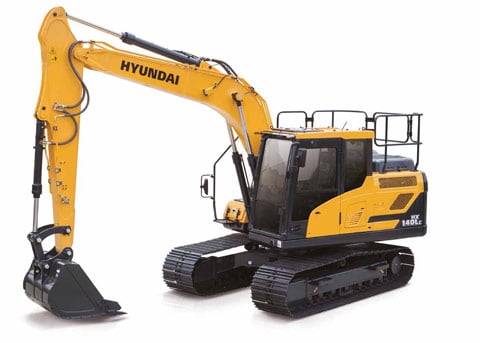 14 ton digger supplied with operator available from DGMachineHire.com