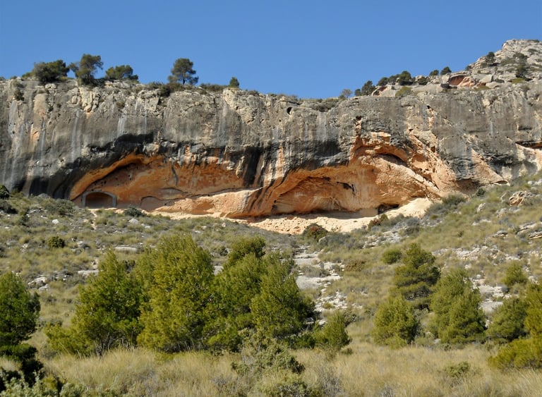 Mount Arabí is one of the most magical and special places in the Region of Murcia. The photo shows t