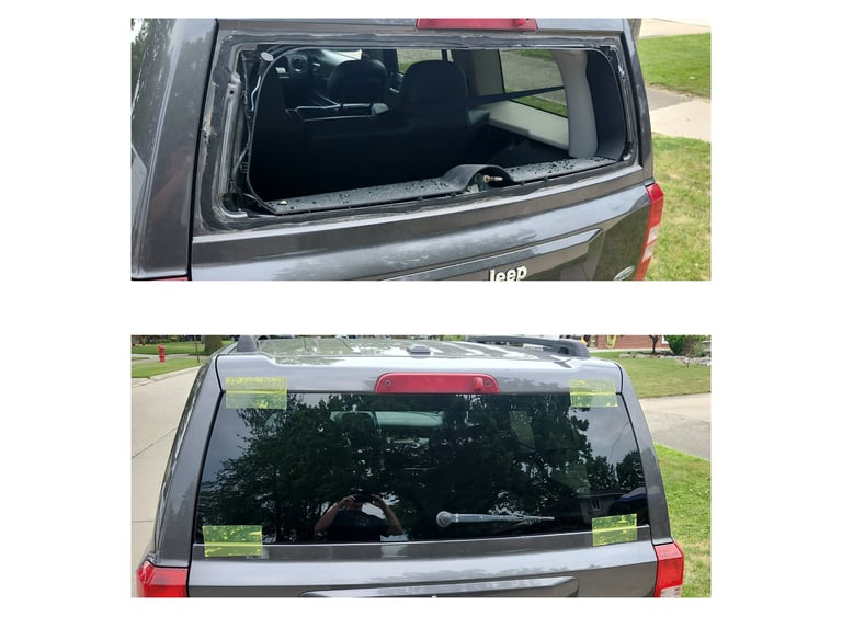 auto glass back windshield replacement