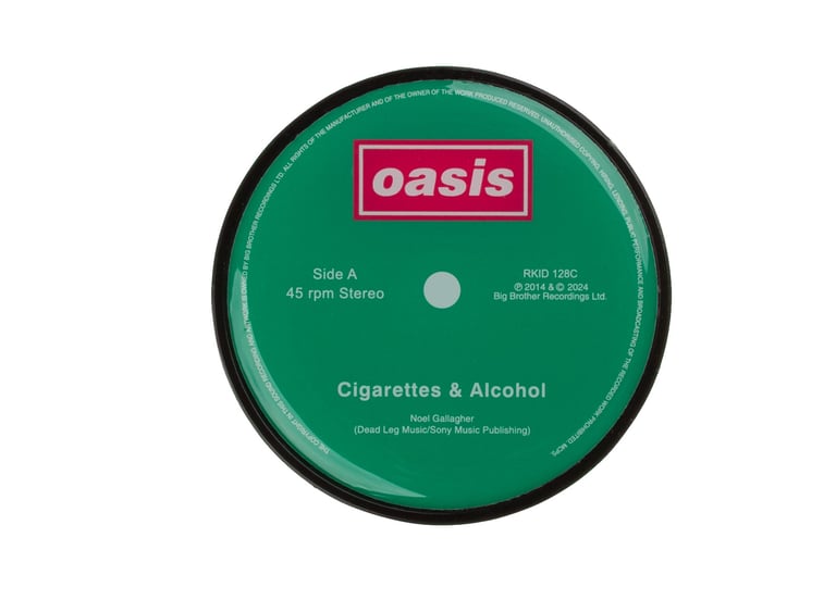 Cigarettes and Alcohol Fridge Magnet