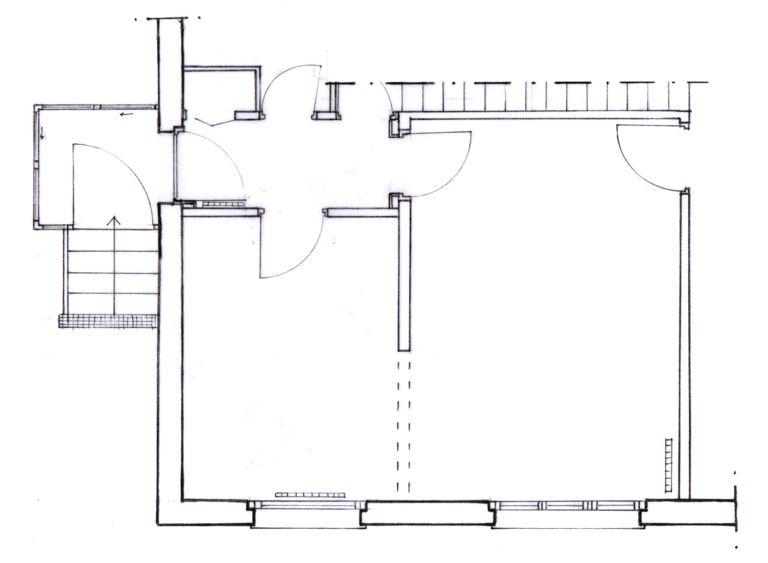Plan pièces de vie