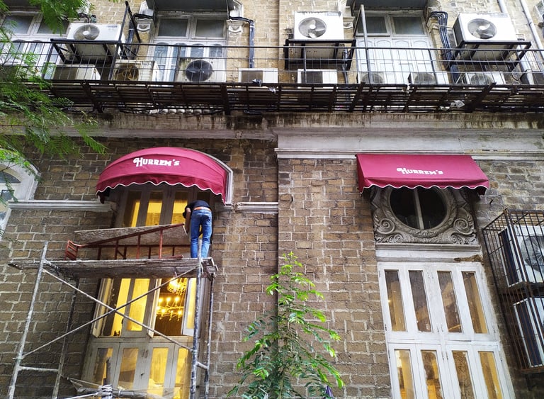 this is folding window awning