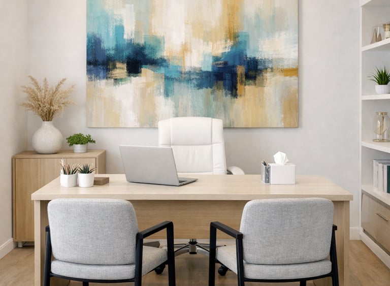 Consultório de mastologia da Dra. Juliana Cavalcanti em Tijuca, Rio de Janeiro