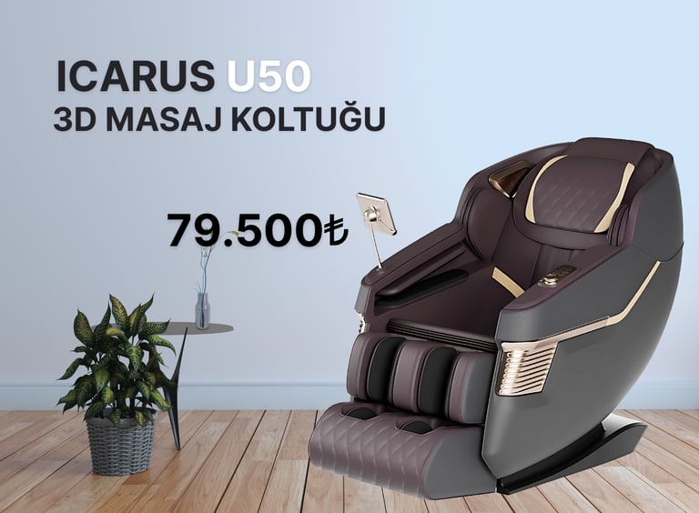 icarus'a ait u50 bütçe dostu masaj koltuğu