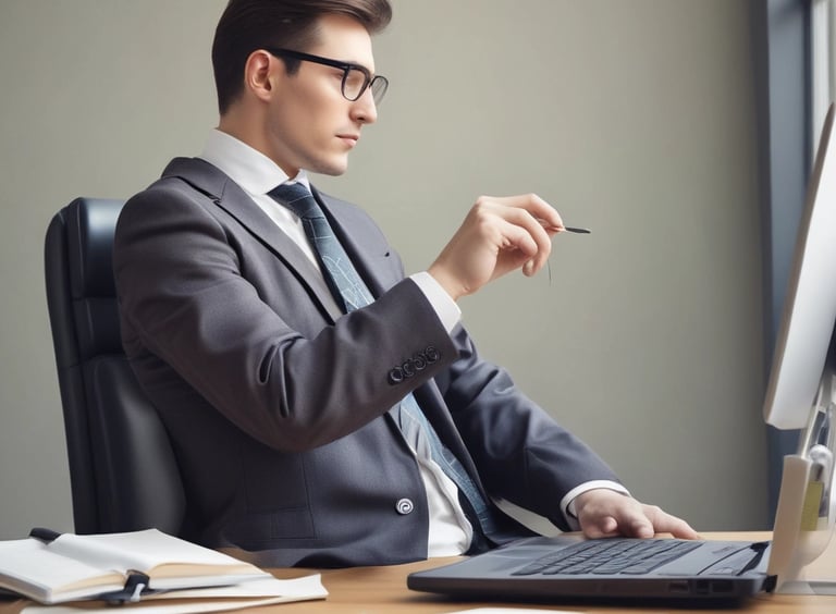 A man sitting on the ground in a courtyard