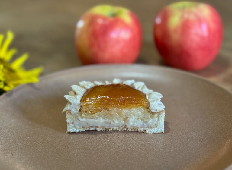 tarte pommes speculoos