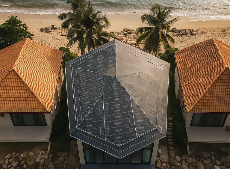 gambar-atap-vila-pasang-membran