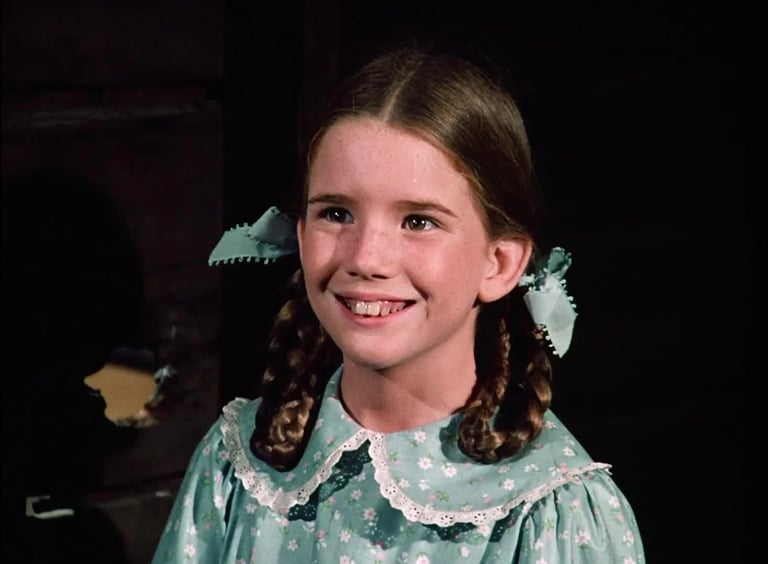 Melissa Gilbert as Laura Ingalls from Little House on the Prairie