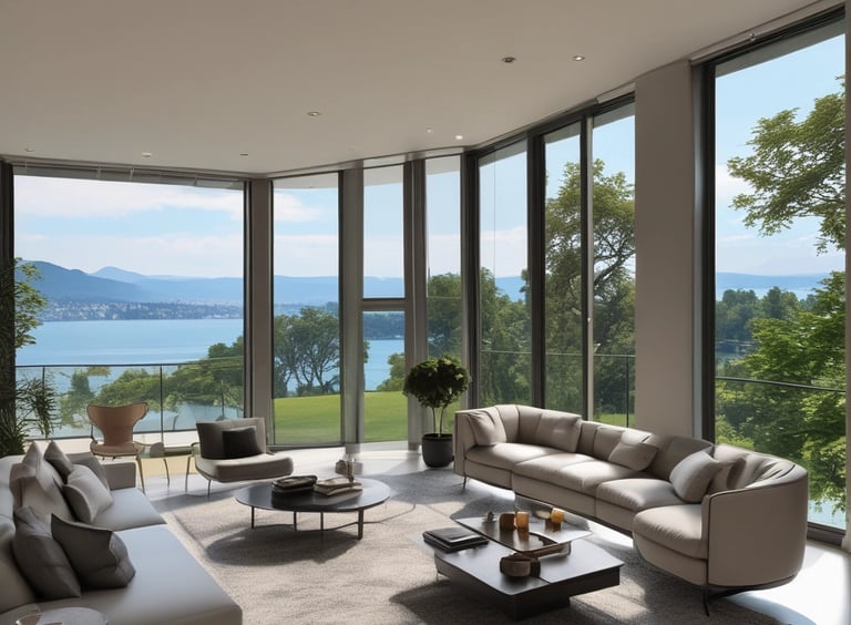 Home search services in Geneva house lake view